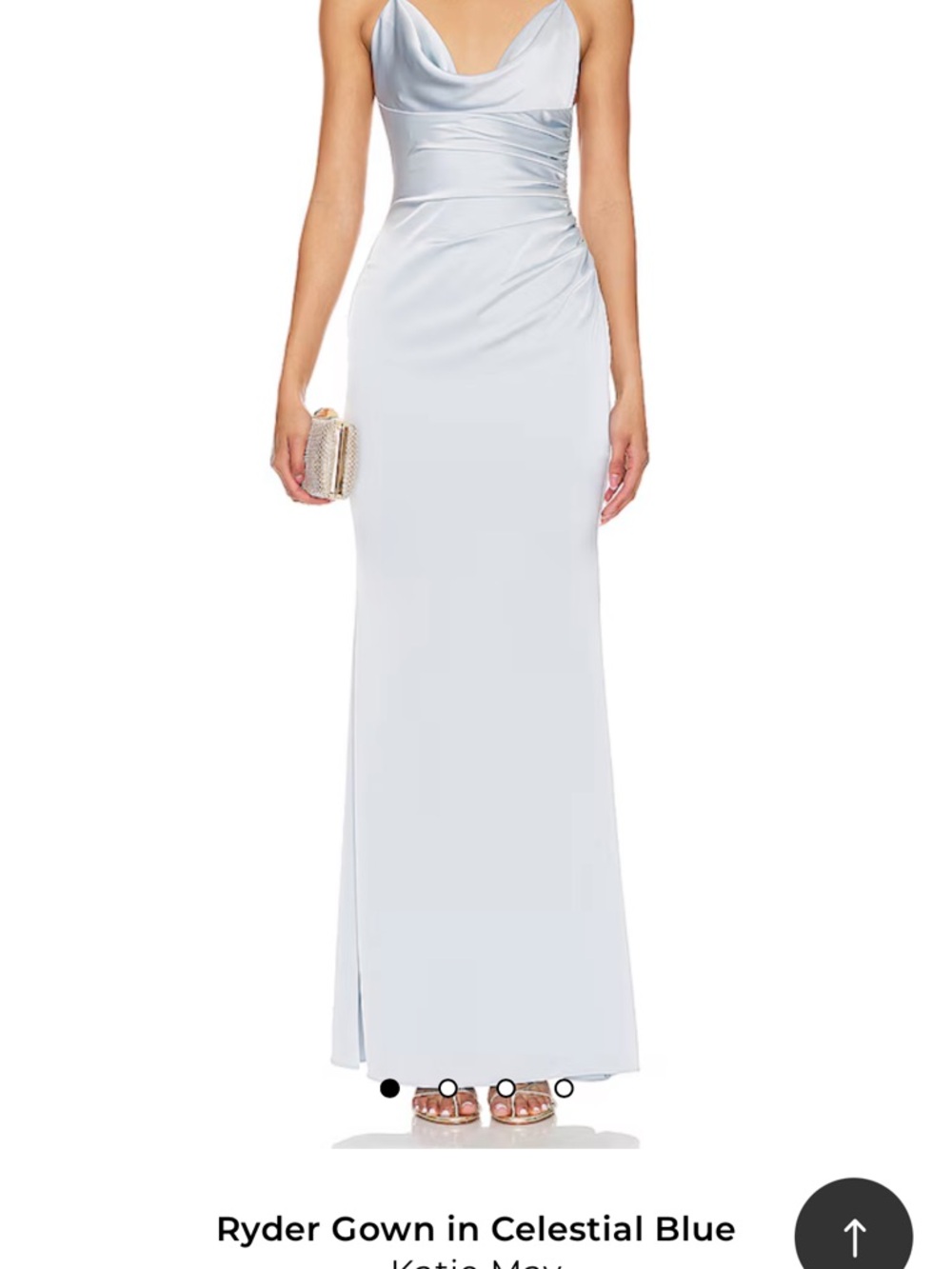 REVOLVE Ryder Gown in Light Celestial Blue